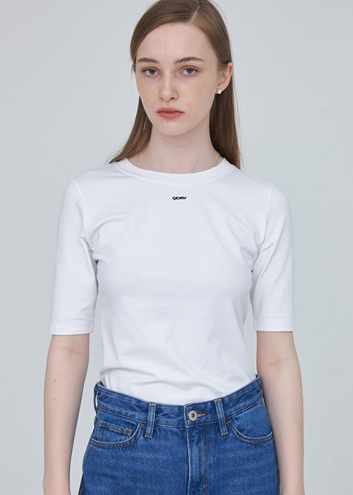 QDRY Half Sleeve T-shirt - White
