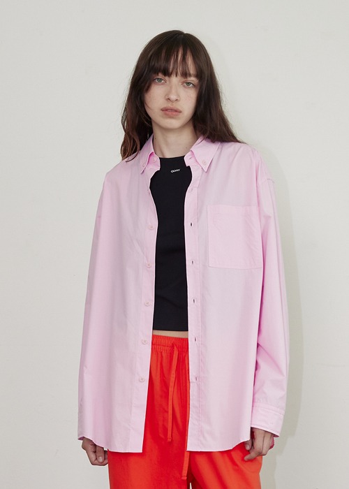 QDRY Classic Shirt - Solid Pink