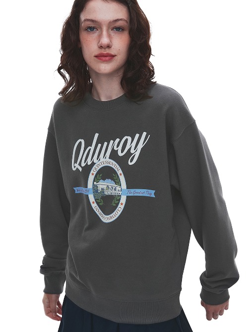 Qduroy  Vintage  Sweatshirt - Chacole